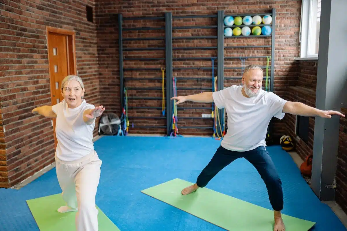 senior yoga