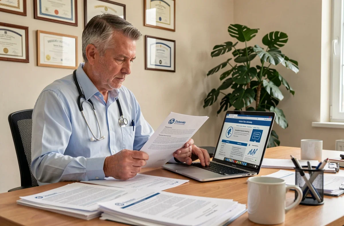 Médecin consultant des documents officiels des autorités sanitaires sur la réglementation du silicium organique G5
